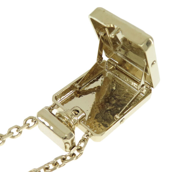 CHANEL Gold Logo Necklace - Picture 5 of 11